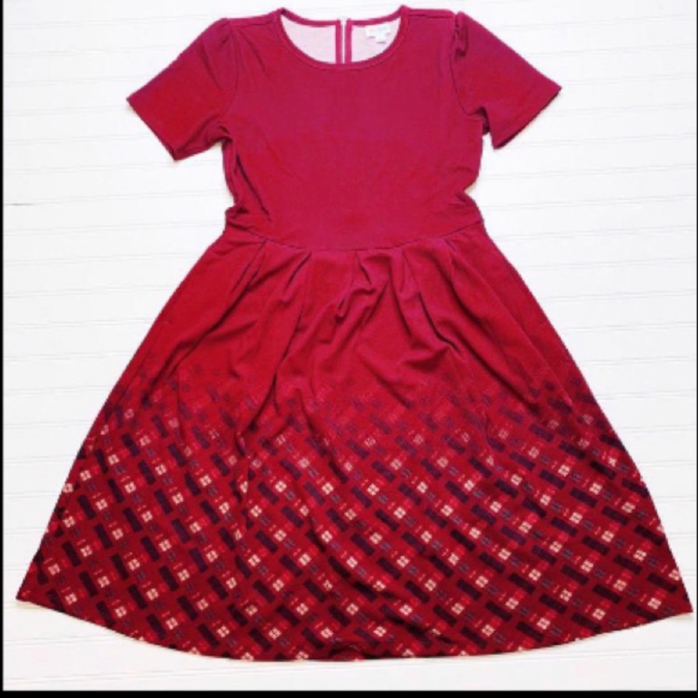 Large Lularoe Amelia dress